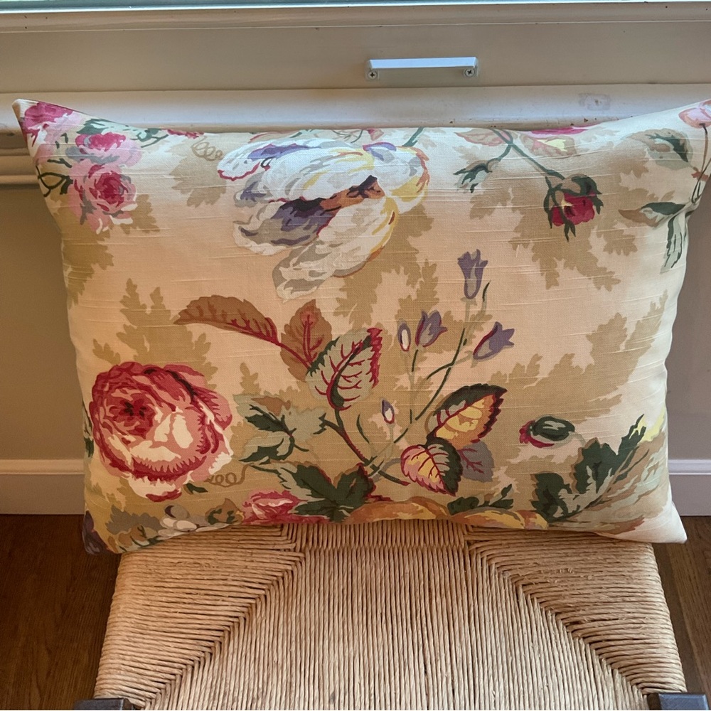 Custom Accent Pillow  23” X 17”